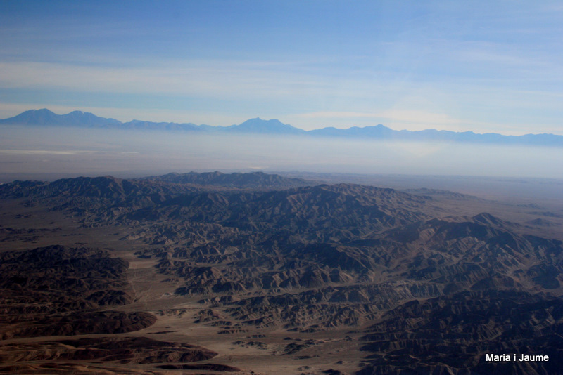 Desert d'Atacama des de l'aire